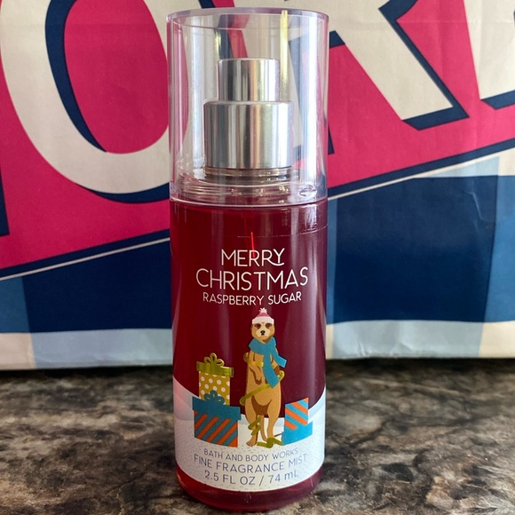 Bath & Body Works Other - Bath & Body Works Merry Christmas Raspberry Sugar travel size